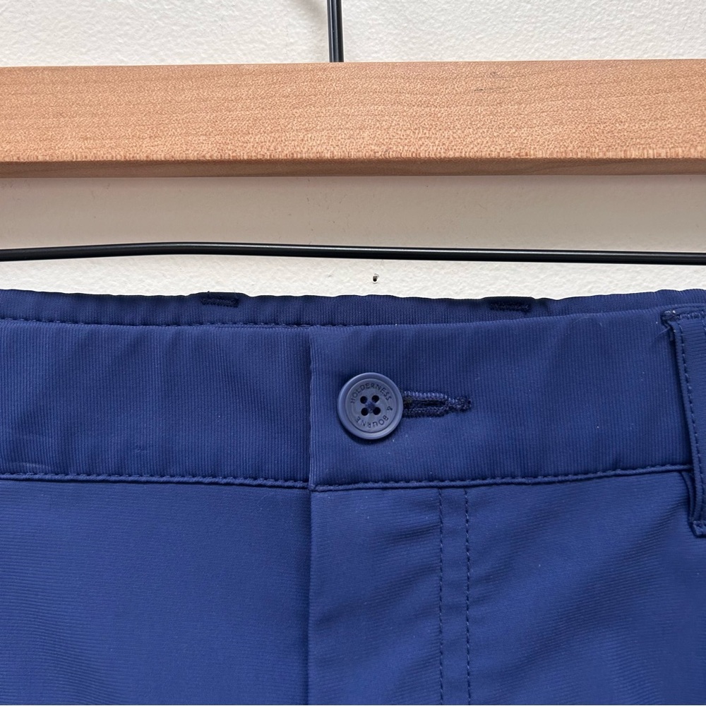 Holderness & Bourne Men’s Navy Harwood Tailored Fit Performance Golf Shorts 35” - Picture 3 of 10